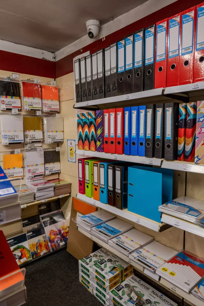 Files, pads and paper, Seymour News, Newent