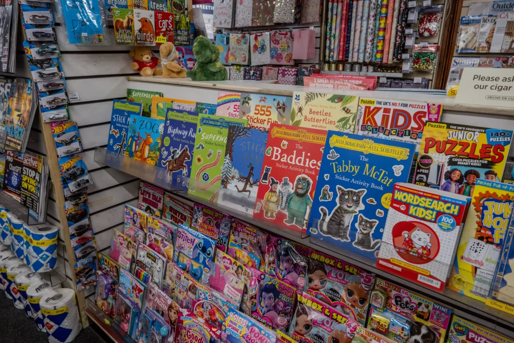 Childrens Comics and Book, Seymour News, Newent